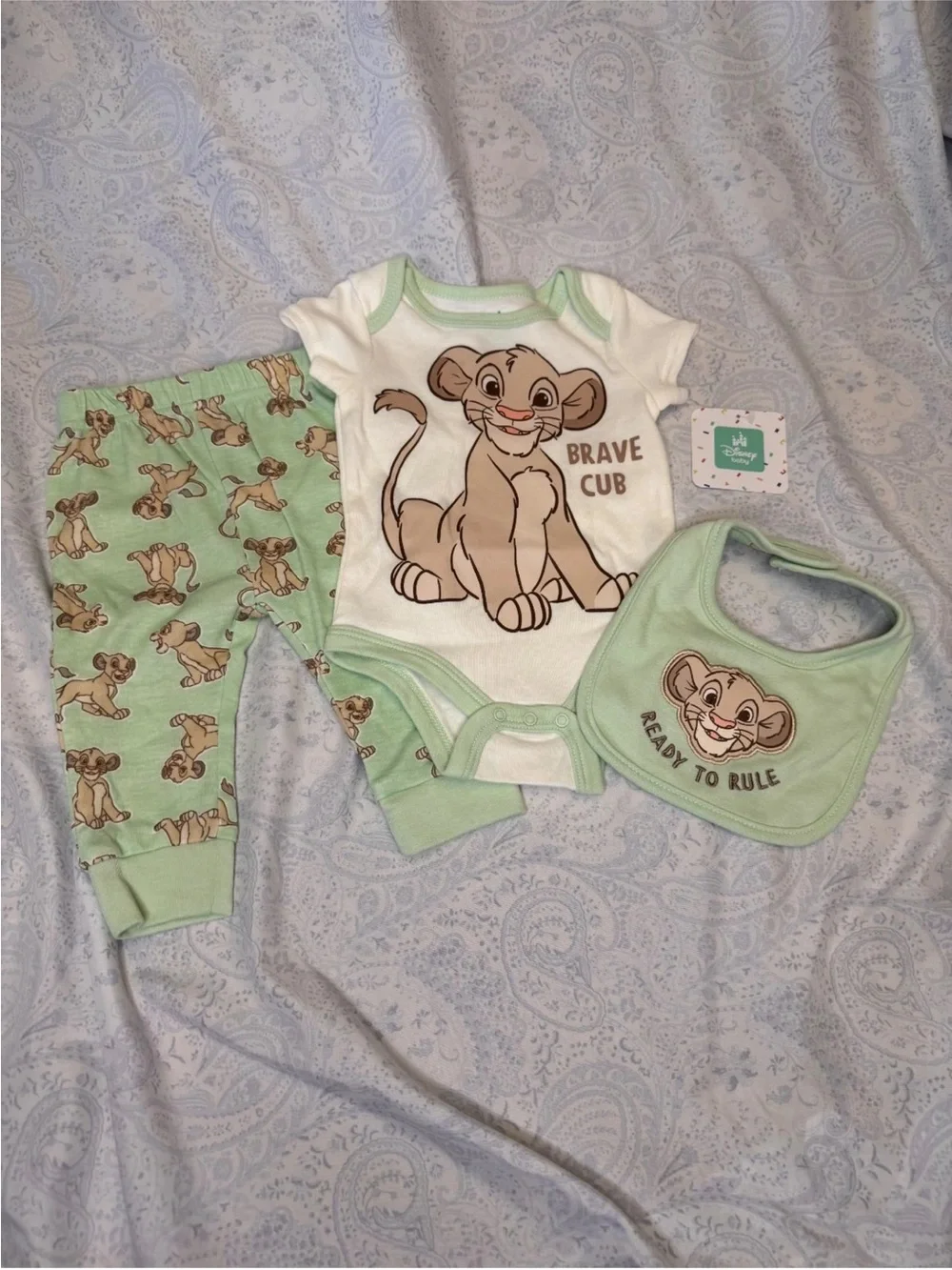 Disney Simba Lion King 3 Piece Infant Set